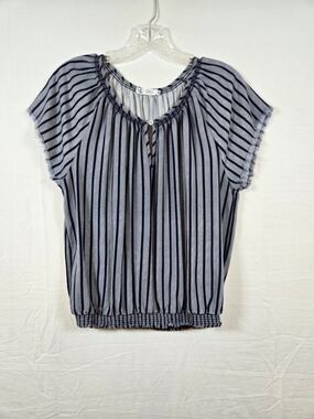 Carve Designs Lilly Top in Navy Stripe